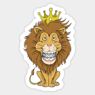 Lion - Beautiful smile Sticker